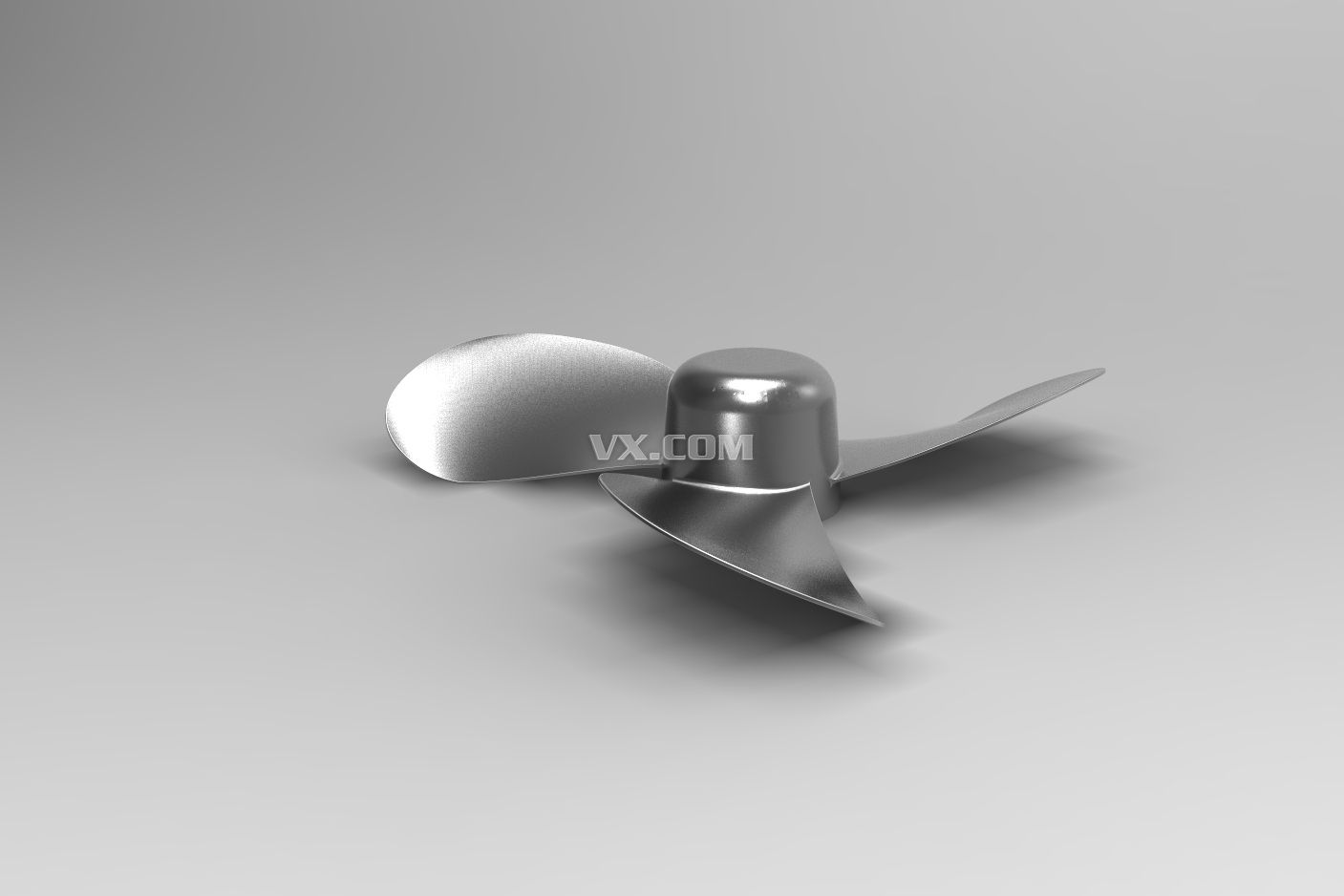 风扇叶片_solidworks