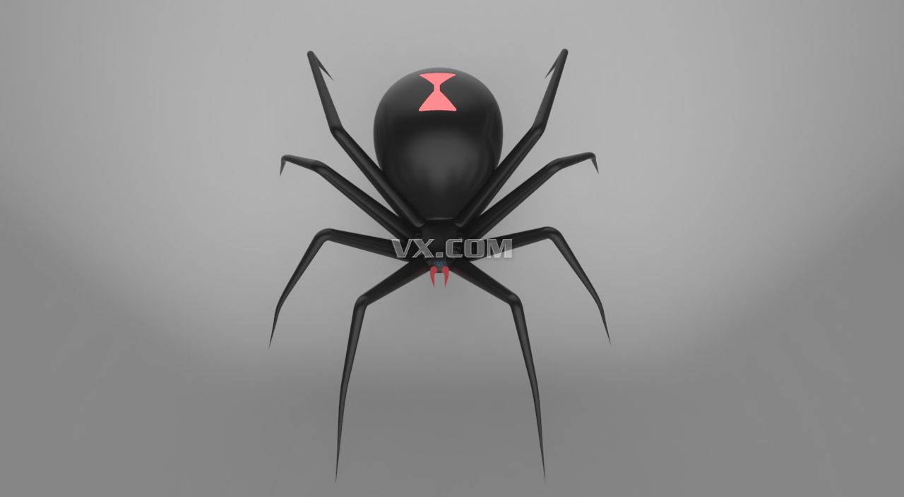 black spider