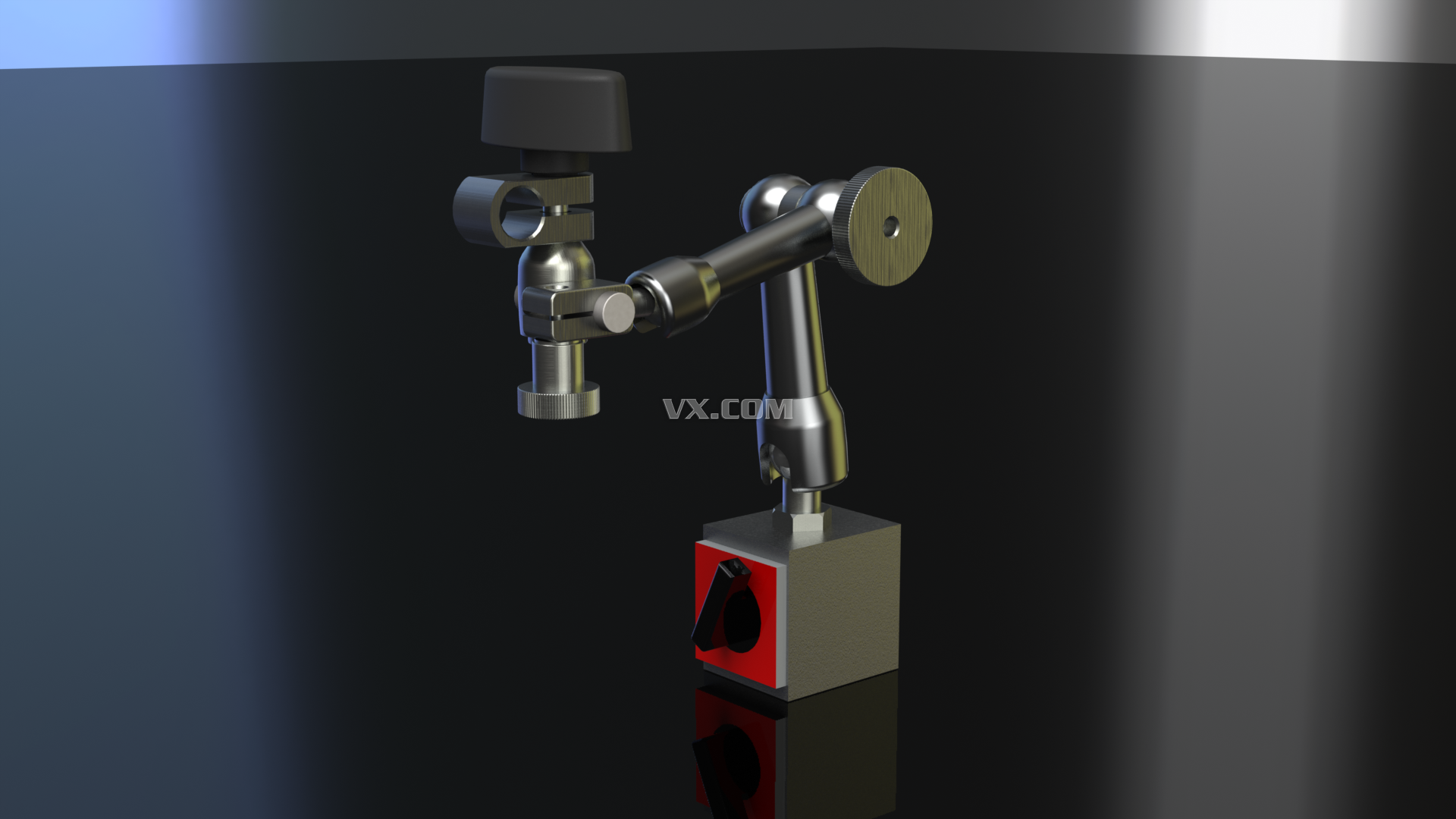 solidworks 麦克风支架图片