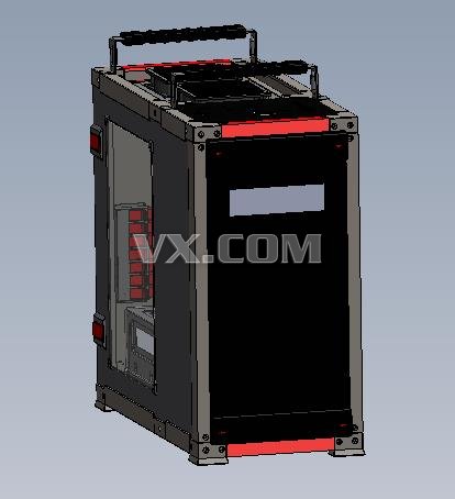 电脑机箱(主机机箱)_SolidWorks_家用电器_3D模型_图纸 ...