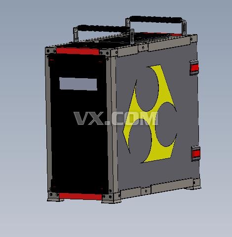 电脑机箱(主机机箱)_SolidWorks_家用电器_3D模型_图纸 ...