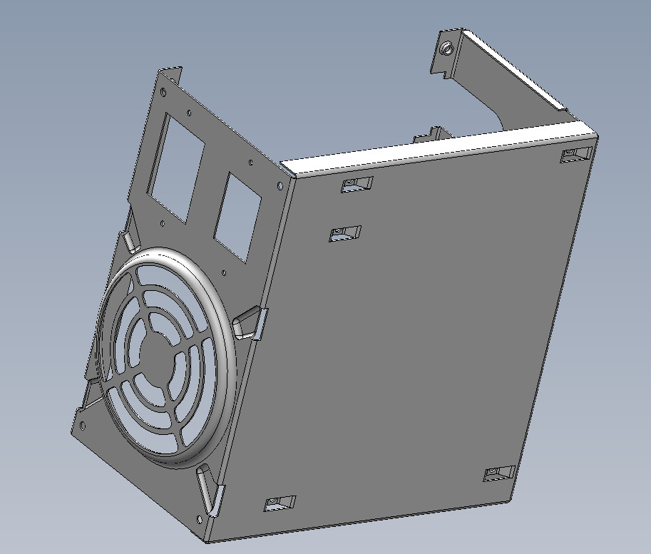 电脑机箱电源_SolidWorks_数码电子_3D模型_图纸下载 ...