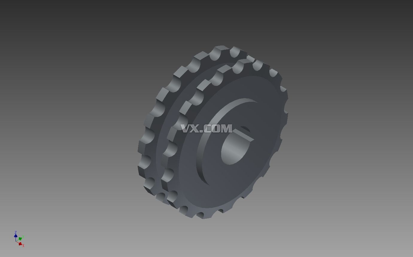 双排链轮12a+19.05-18